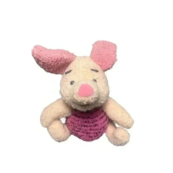 DISNEY TIGGER & PIGLET PLUSH PUSH BELLY SINGS TIGGER THEME 10” RARE - Picture 10 of 15